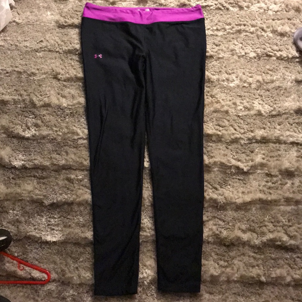 Under Armour fitted running full length pants